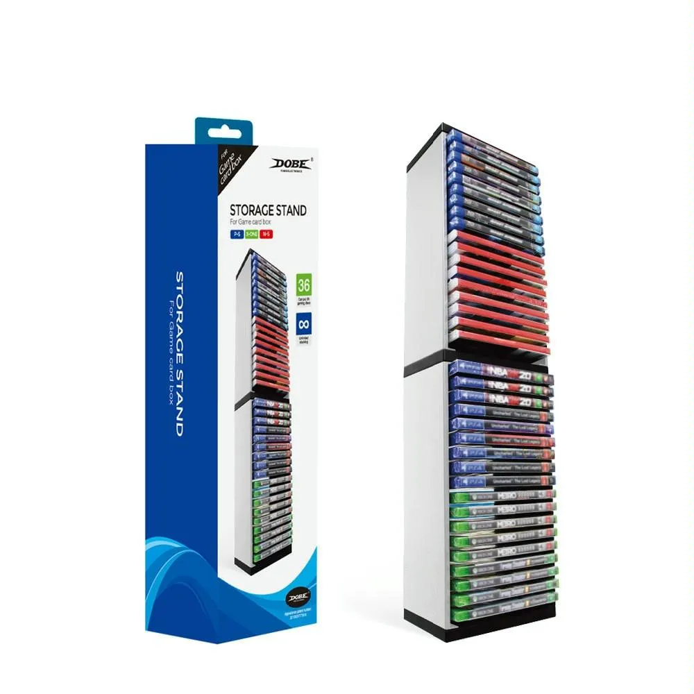 36-CD Double-Layer Rack for PS5 Console Games