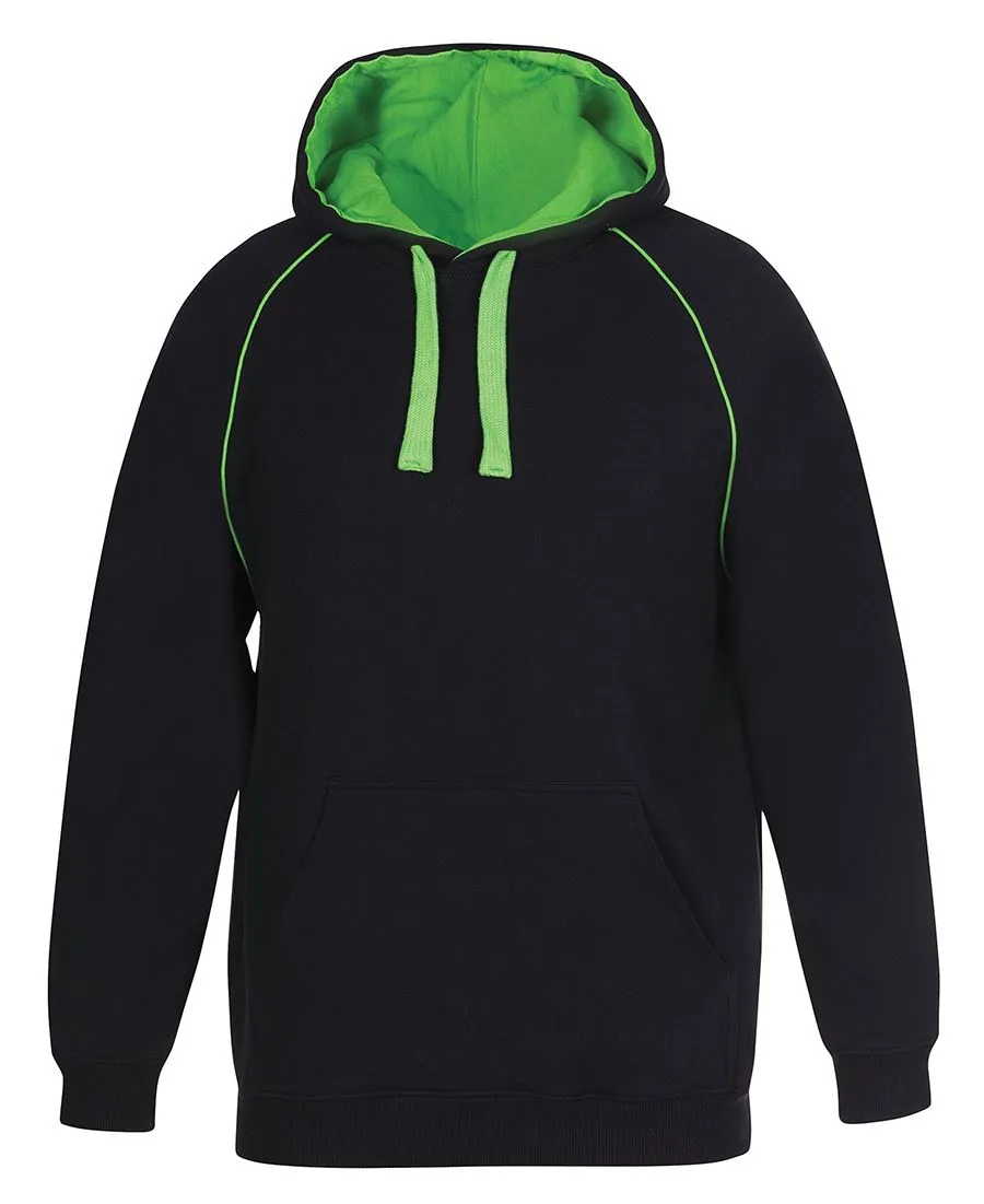 JBs Wear Adults Contrast Fleecy Hoodie
