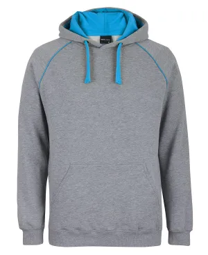JBs Wear Adults Contrast Fleecy Hoodie