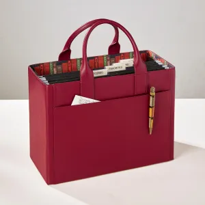 LevTex Levenger Library Portable File Tote