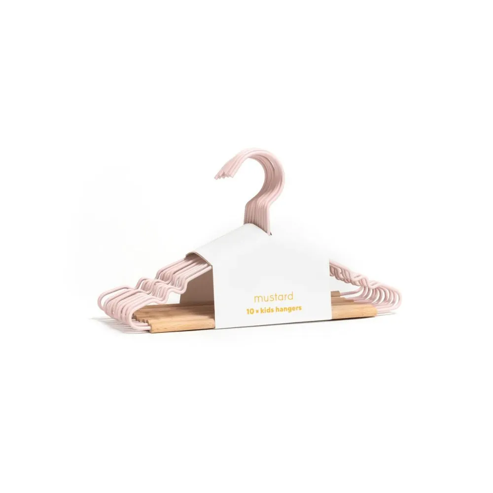Mustard Made Kids Top Hangers - Blush