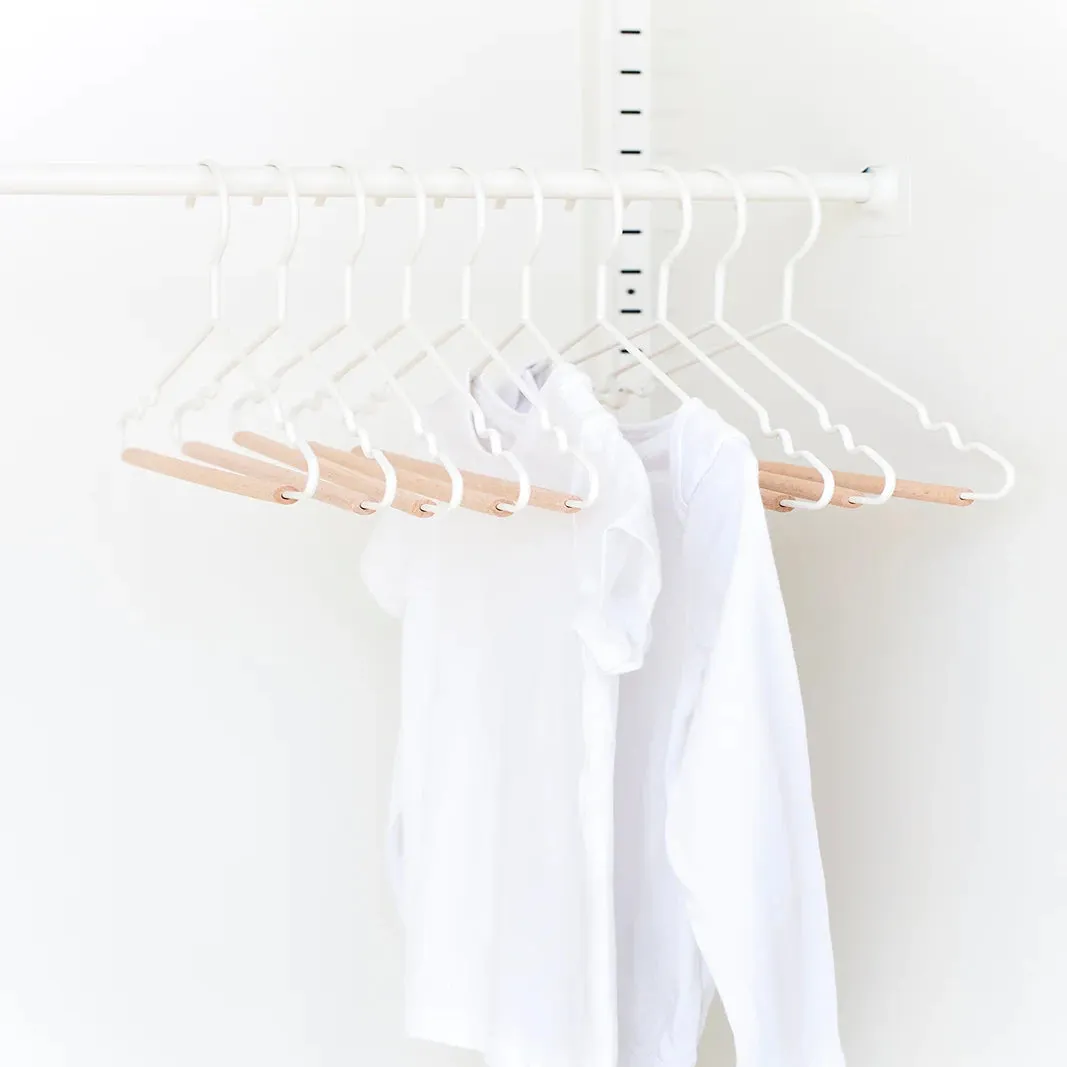 Mustard Made Kids Top Hangers - Chalk