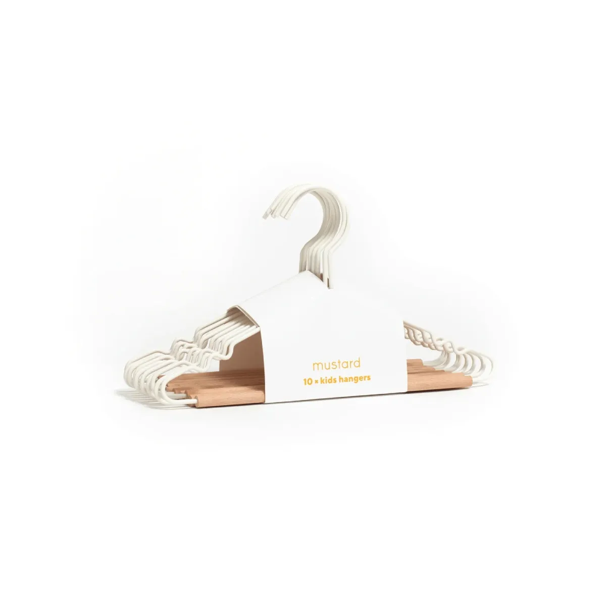 Mustard Made Kids Top Hangers - Chalk