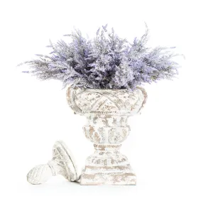 Shabby Chic Lidded Urn