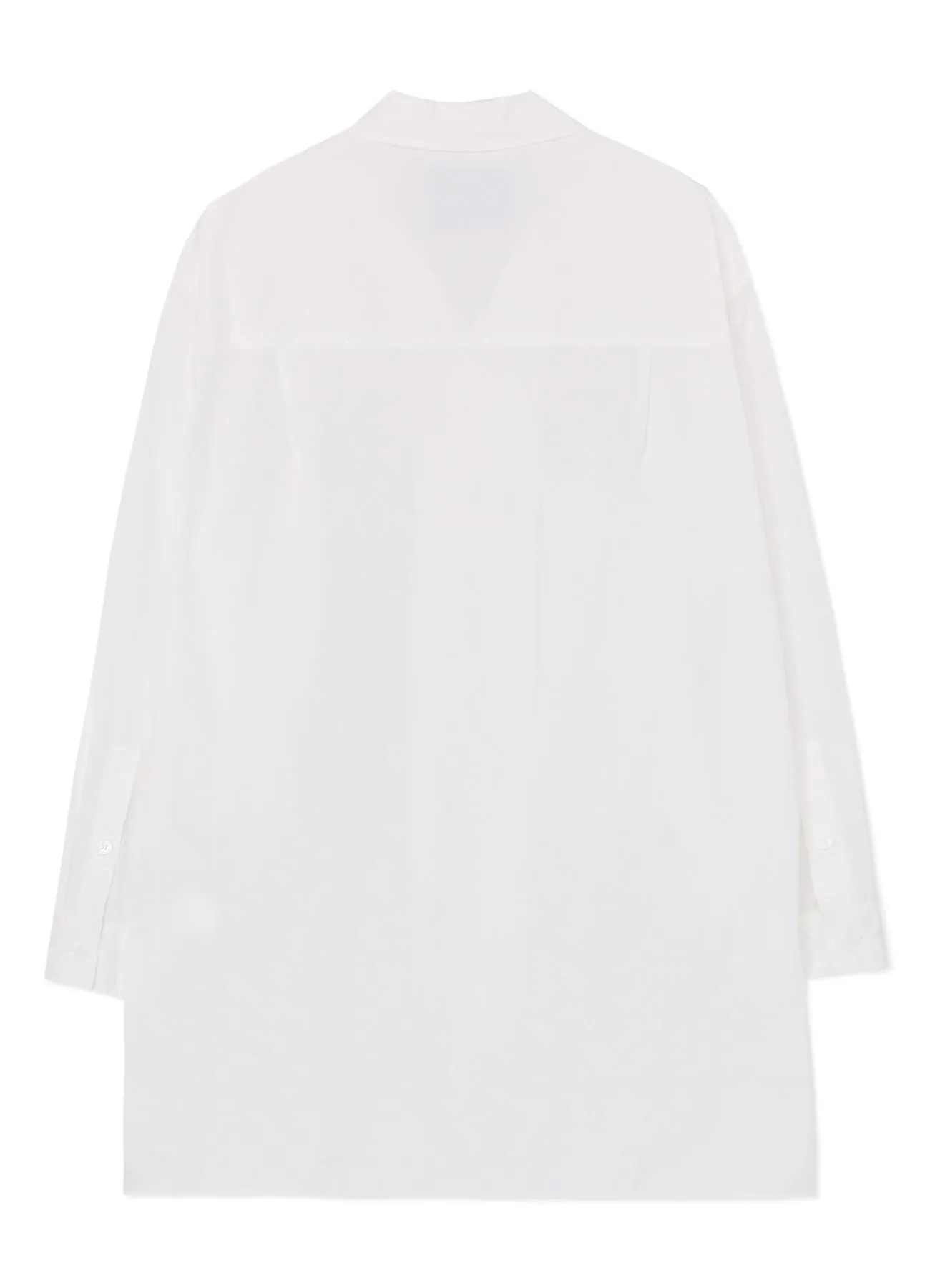 SHIRT WITH CHIN FLAP DETAIL