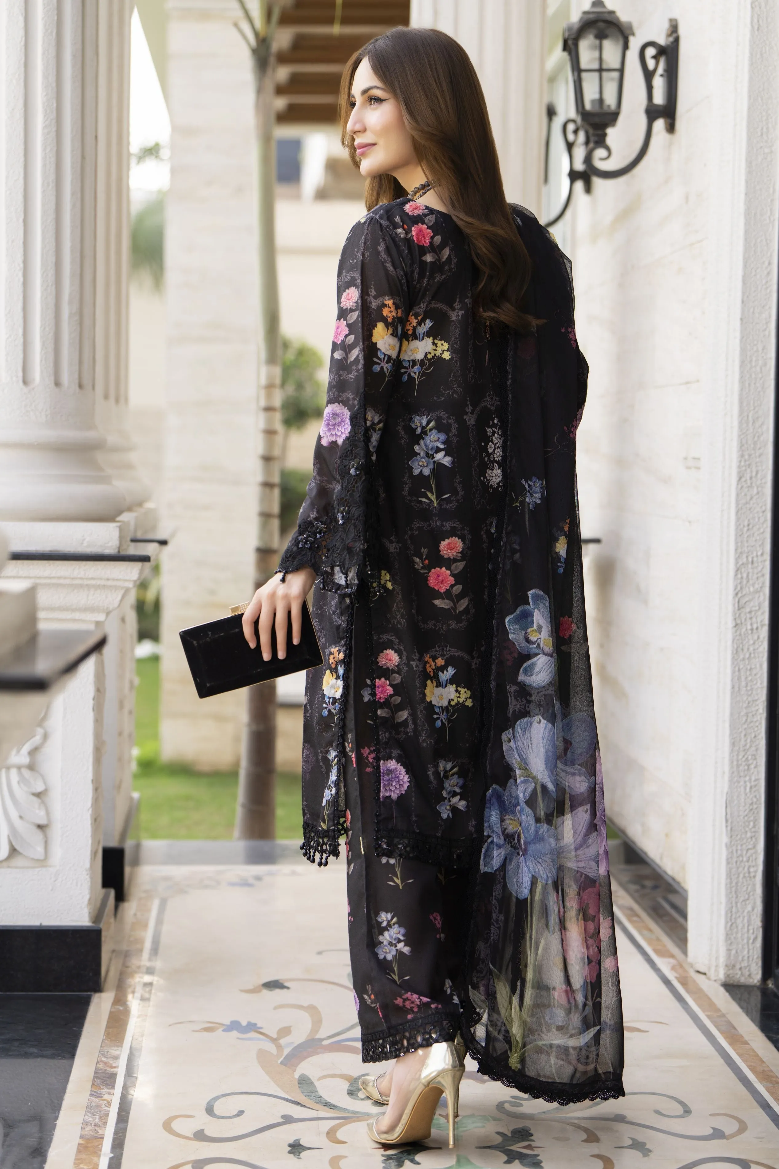 Silver Petals Ready to Wear Lawn Collection  SPRW4