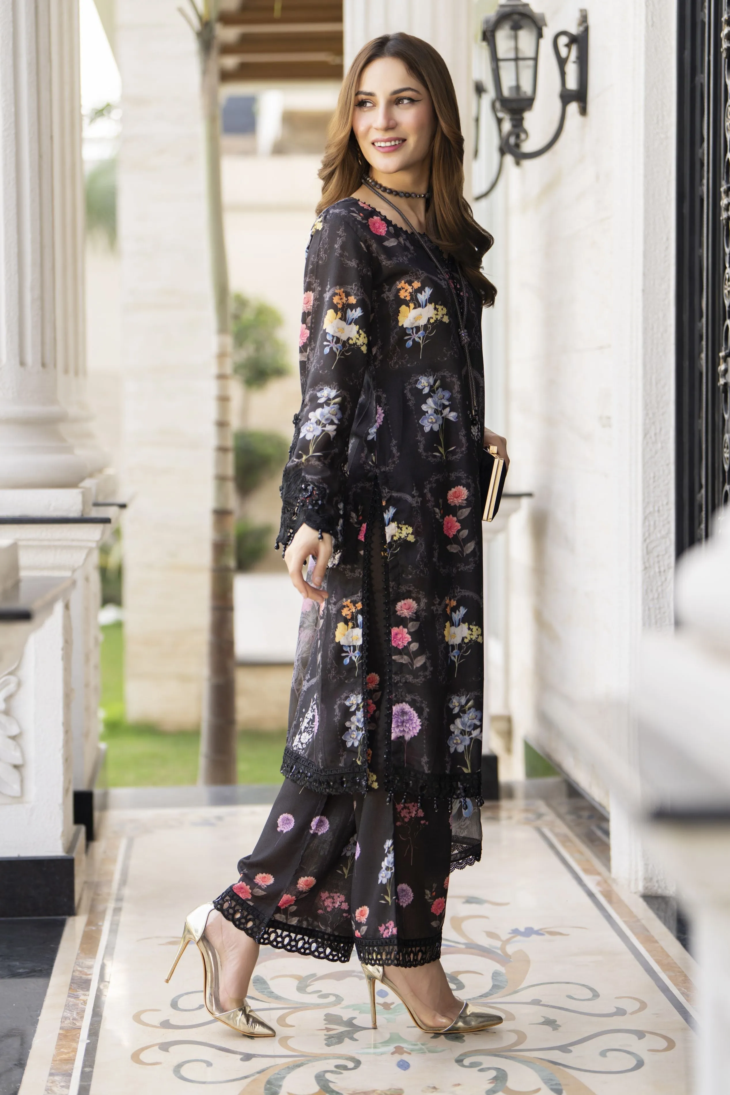 Silver Petals Ready to Wear Lawn Collection  SPRW4