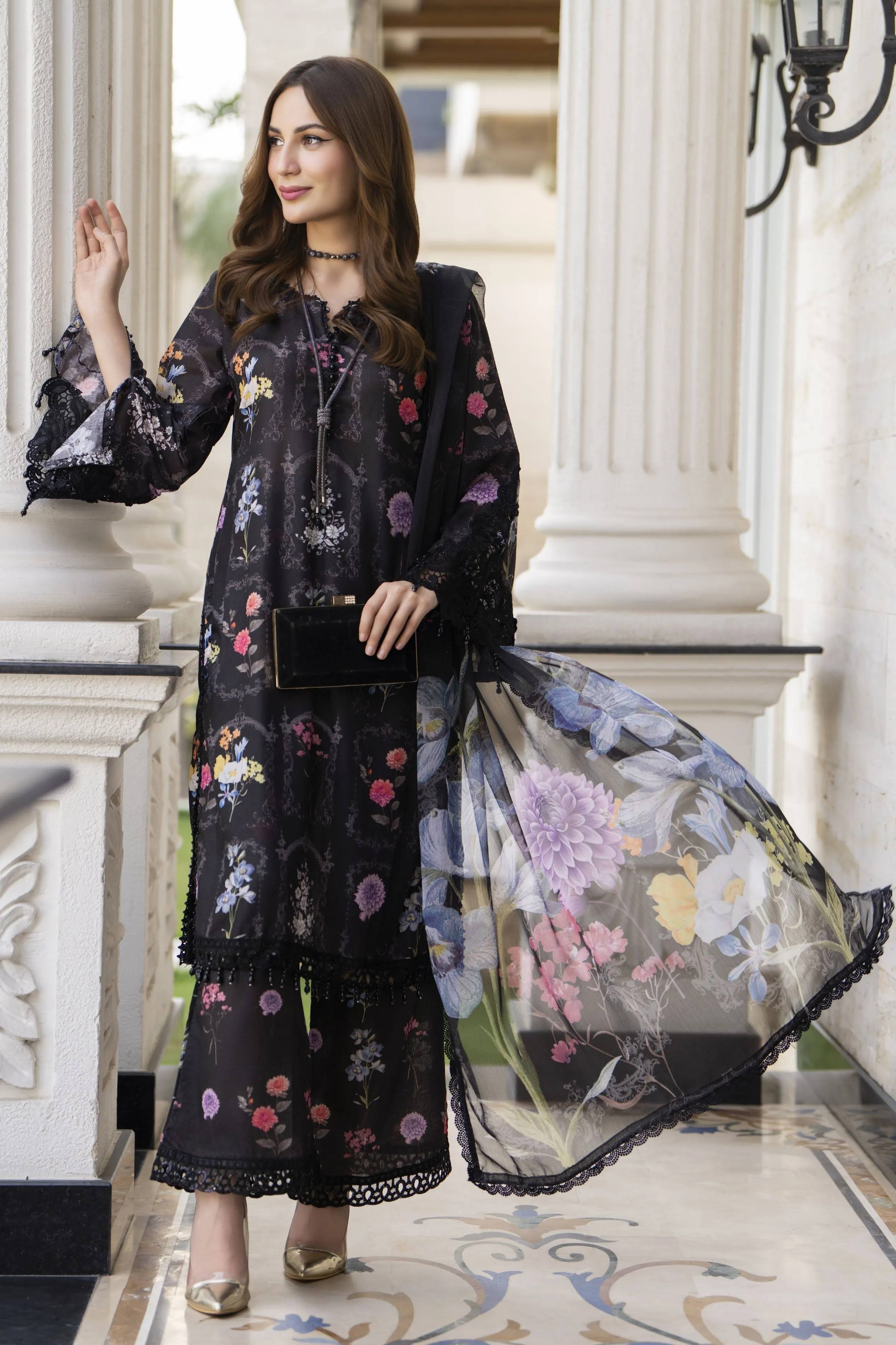 Silver Petals Ready to Wear Lawn Collection  SPRW4