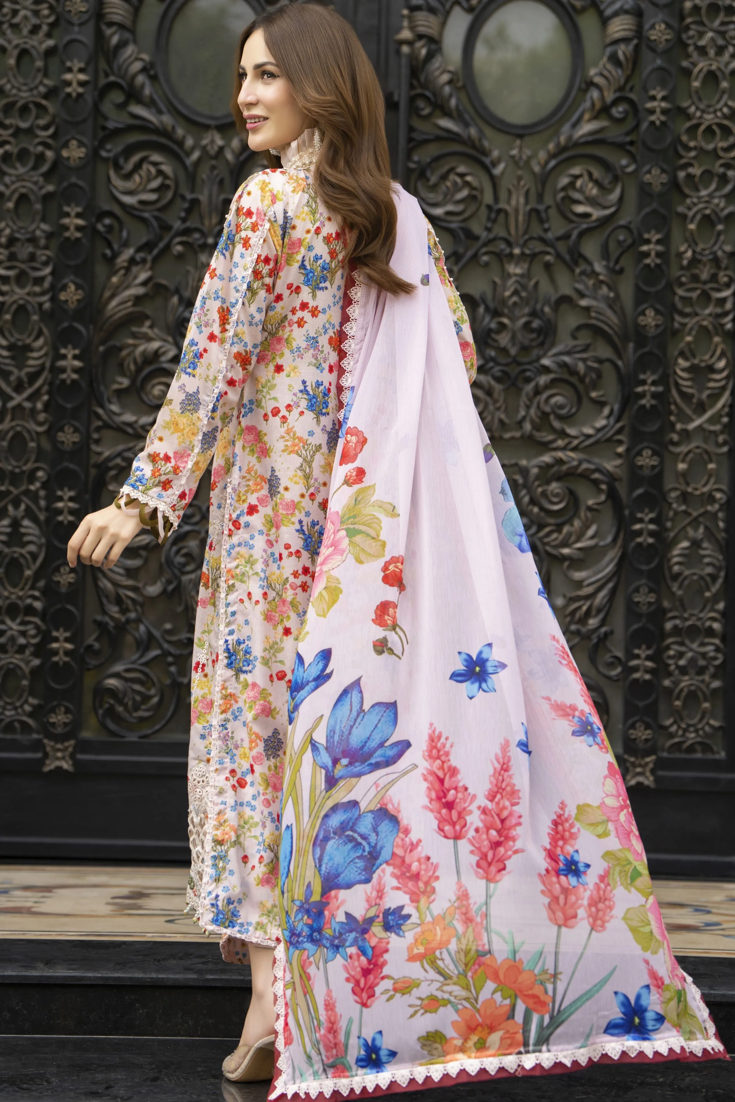Silver Petals Ready to Wear Lawn Collection  SPRW5