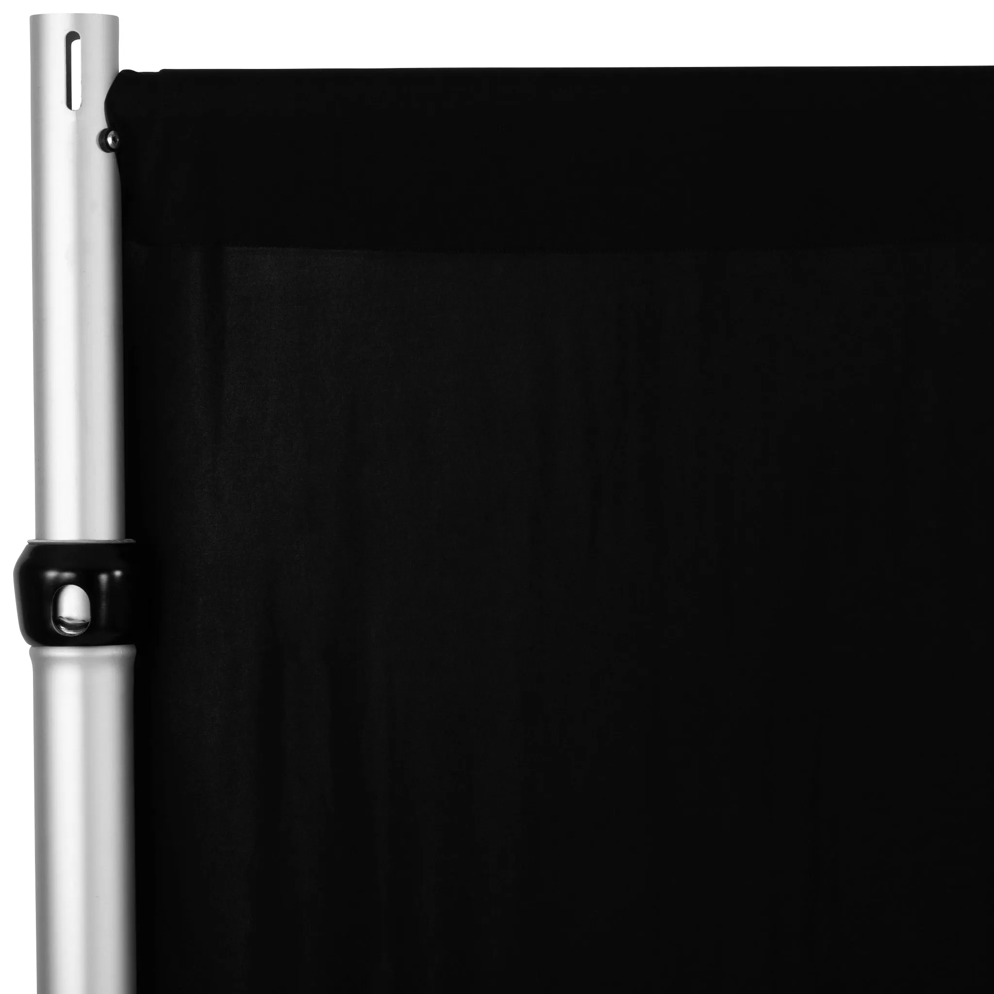 Spandex 4-way Stretch Drape Curtain 10ft H x 60" W - Black