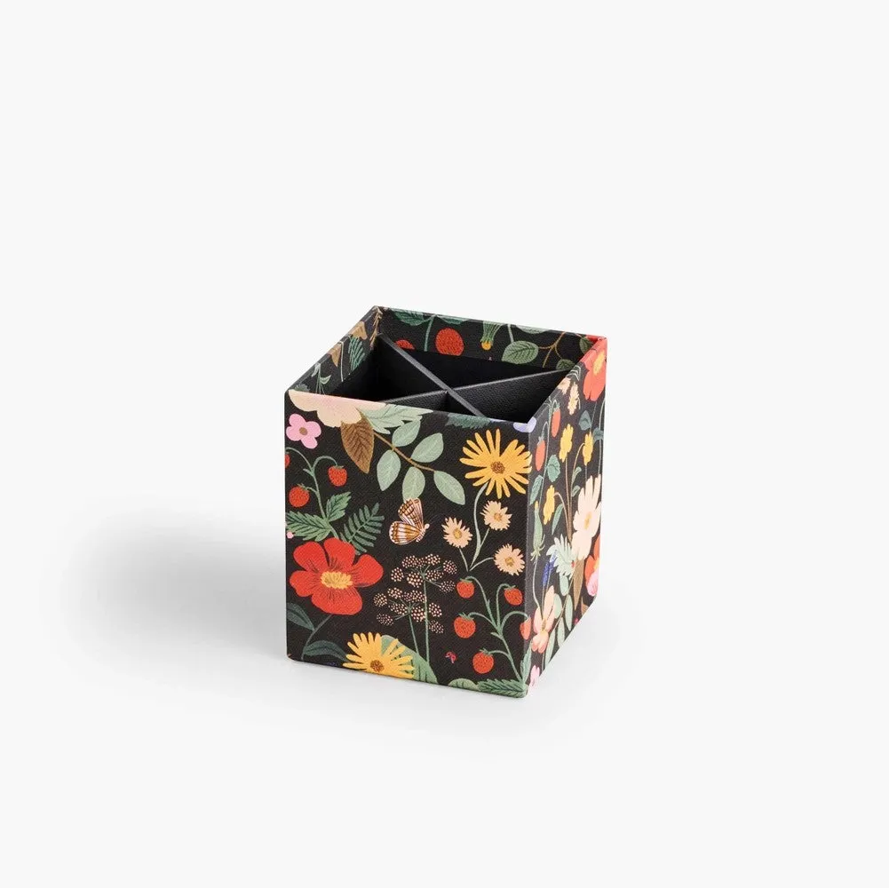 Strawberry Fields Pencil Cup