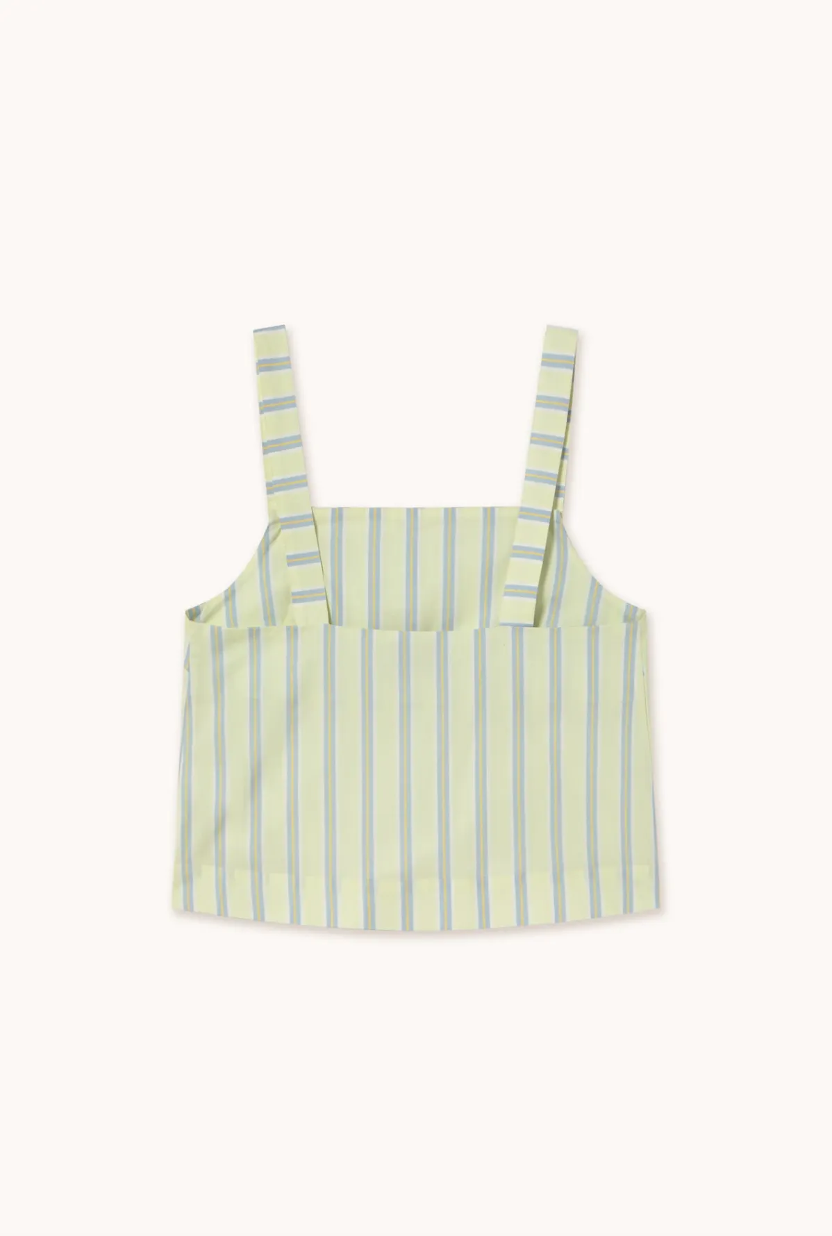 Stripes Button Strap Top | The Tiny Big Sister