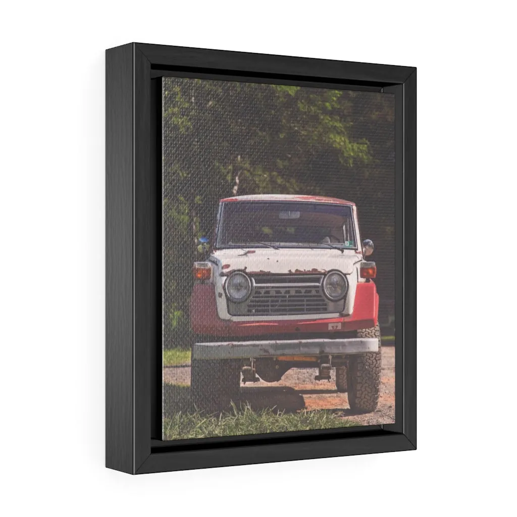 Toyota Land Cruiser FJ55 Artwork - Framed Canvas by Alex Cortani