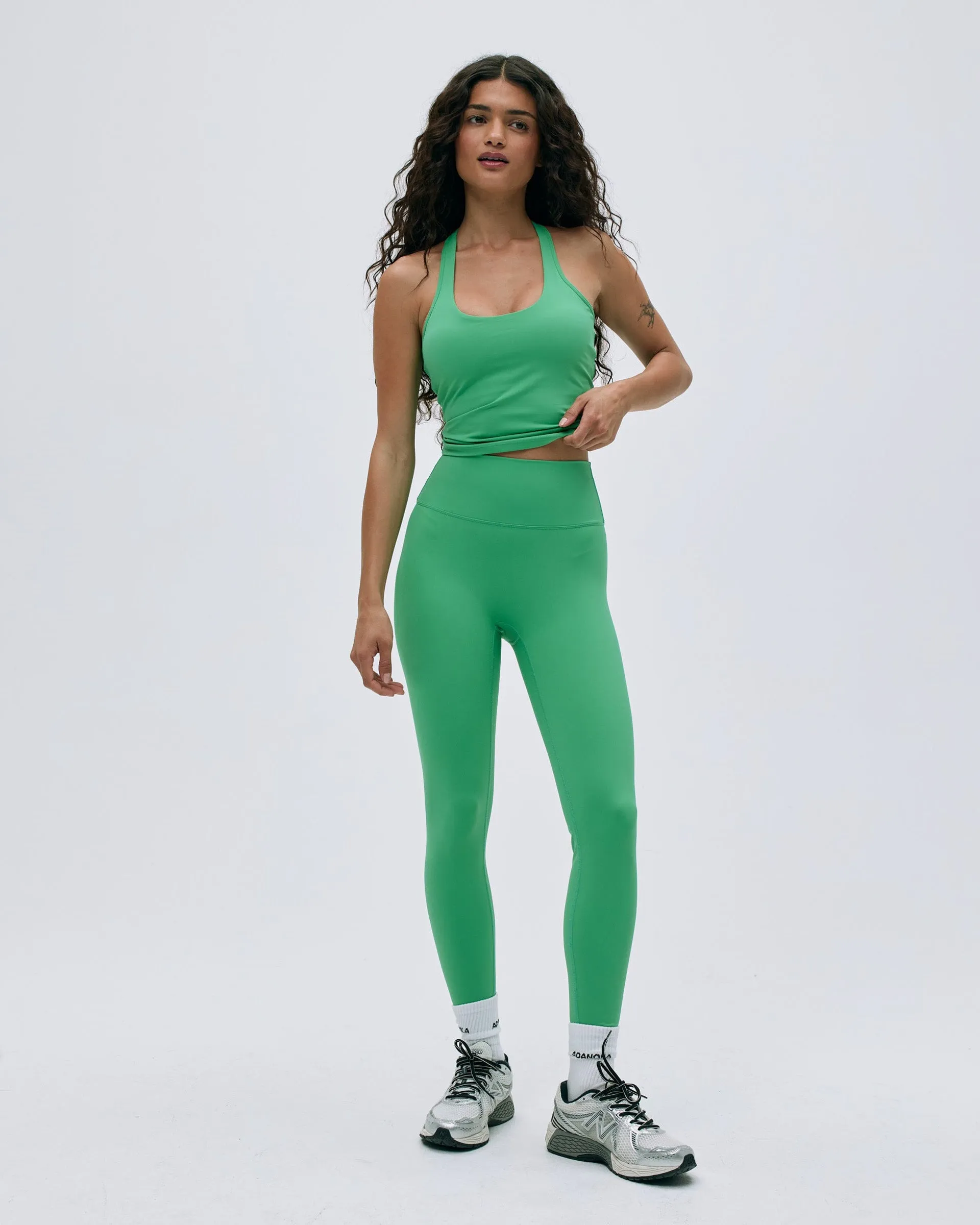 Ultimate Skinny Racer Back Top - Jade Green