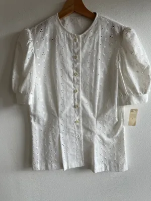 Vintage 1980s Deadstock Blouse