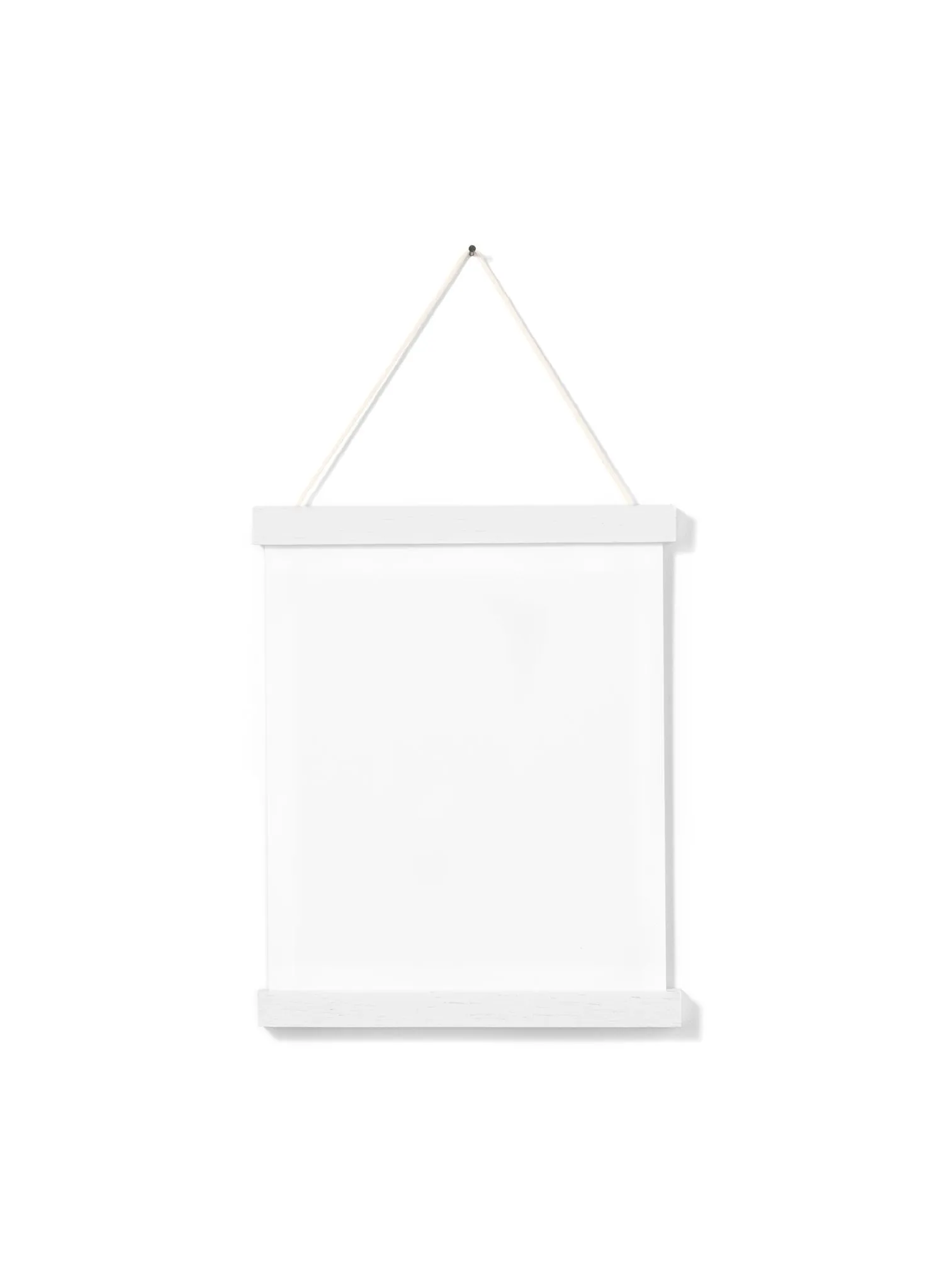 White Oak Poster Hanger, 8 in | 20 cm